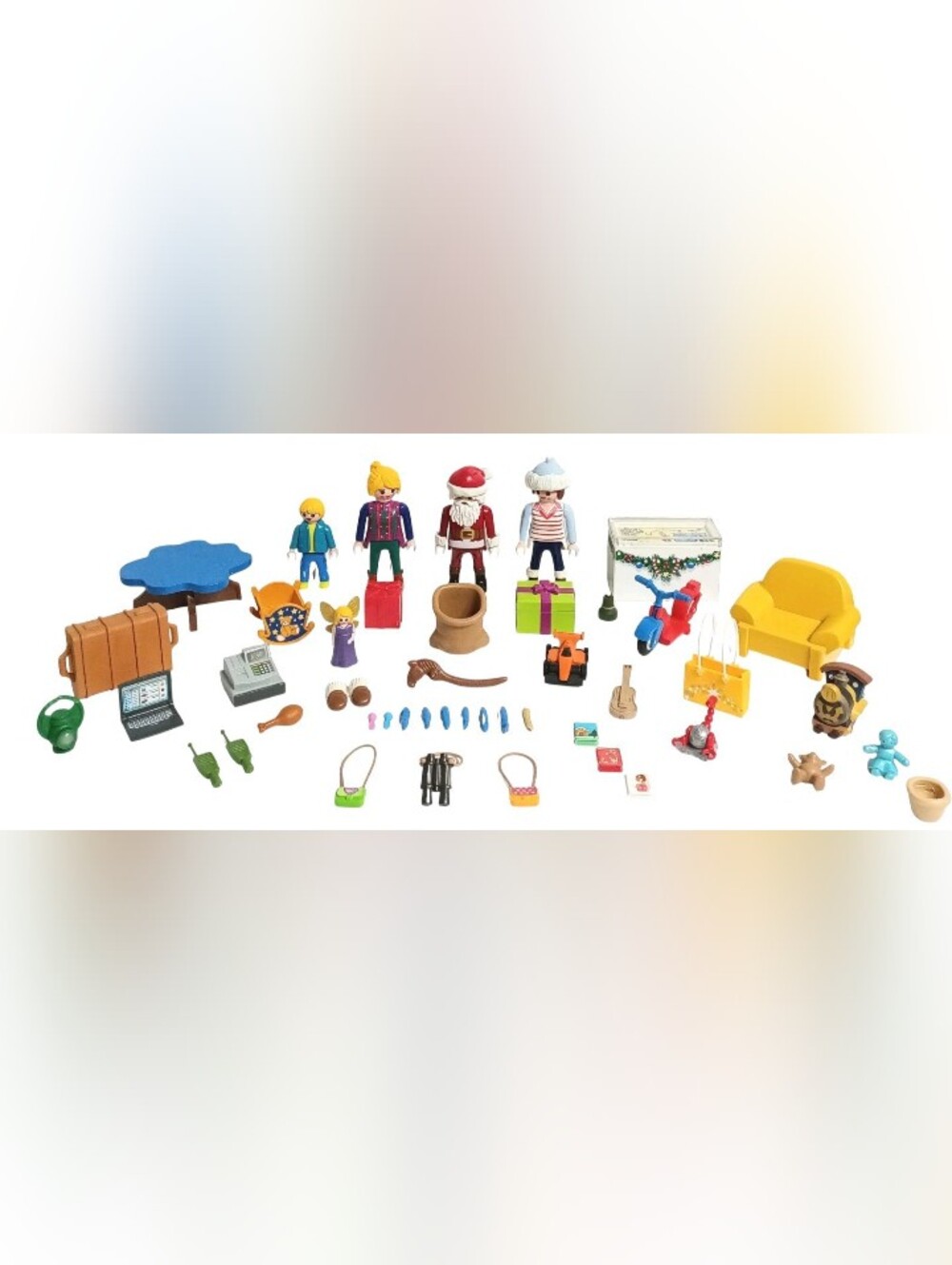 Lot of Playmobil Christmas Advent Calendar Figures and Accessories